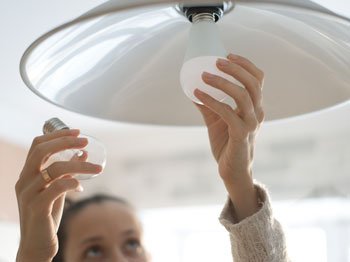  Swap out old bulbs with LEDs 