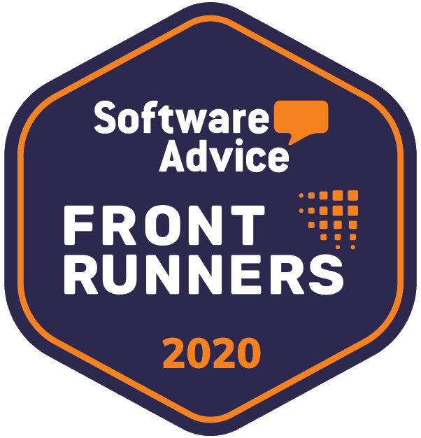 Software Advice FrontRunners 2020 Badge