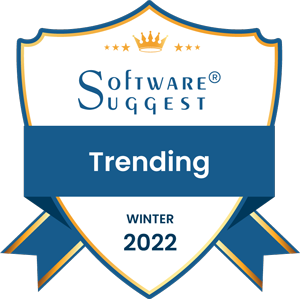SoftwareSuggest Trending Badge 2022