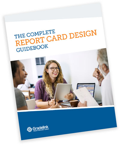 Report Card Design Guidebook Cover