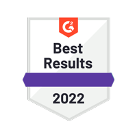 G2 Best Results Badge 2022