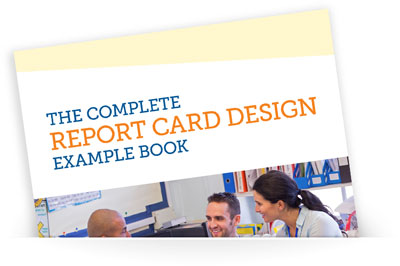 Report Card Design Example Book Cover Slot
