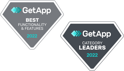 GetApp Best Functionality & Features, Category Leaders
