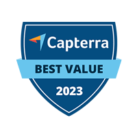 Capterra Best Value Badge 2023