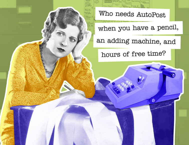 "Who needs AutoPost?"